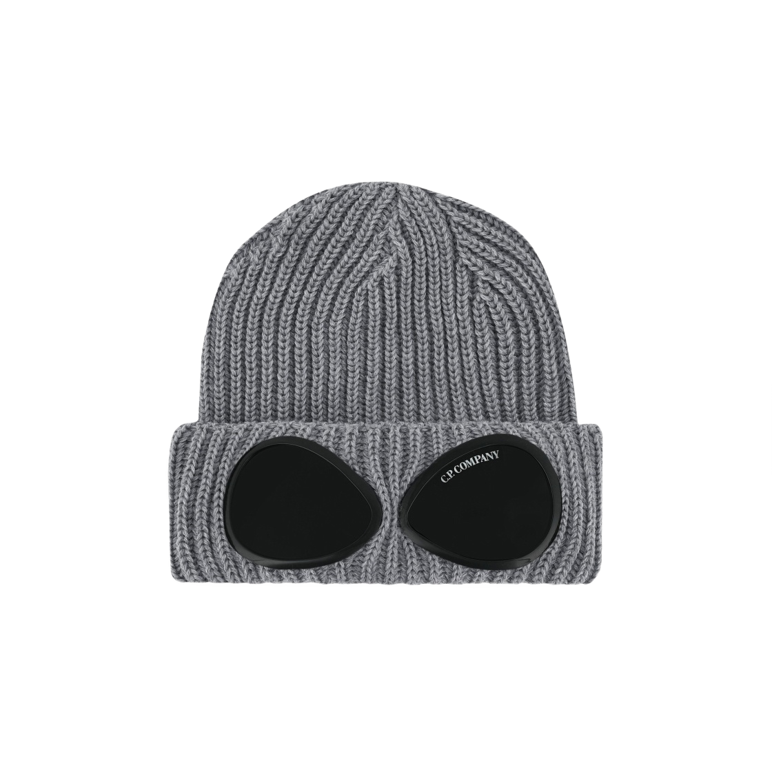 C.P. 컴퍼니 엑스트라 파인 메리노 울 고글 비니 그레이 멜란지 - 23FW(C.P. Company Extra Fine Merino Wool Goggle Beanie Grey Melange - 23FW)