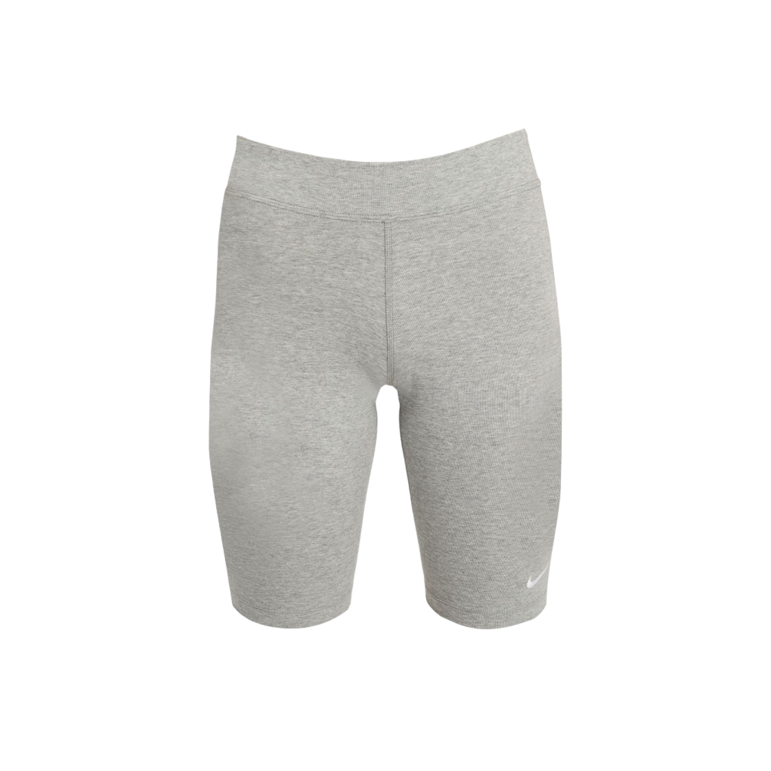 CZ8527-063 (W) Nike Essential Mid Rise Bike Shorts Dark Grey Heather - Asia - 대표 이미지 #1