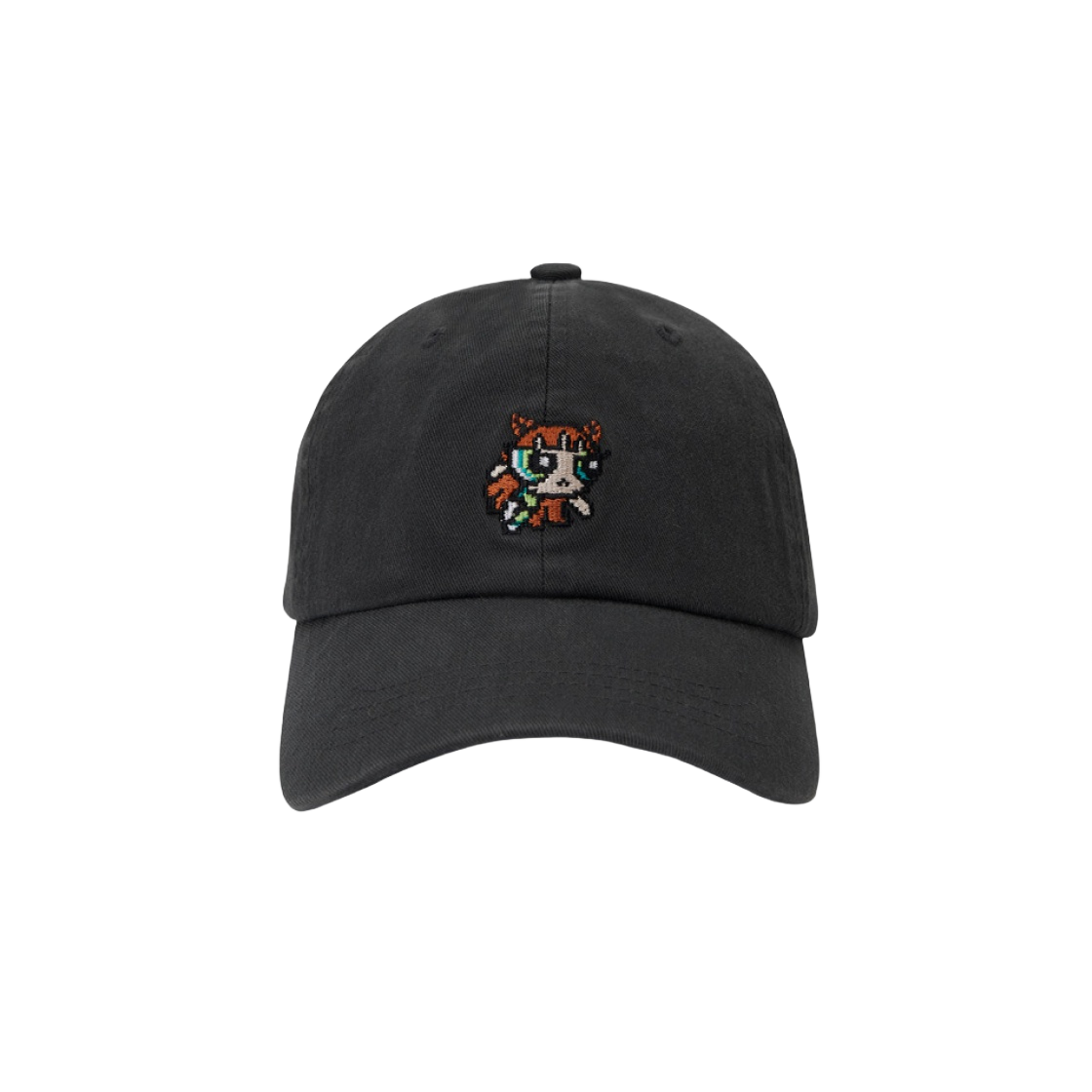 뉴진스 x 파워퍼프걸 볼캡 해린 블랙(NewJeans x The Powerpuff Girls Ball Cap Haerin Black)