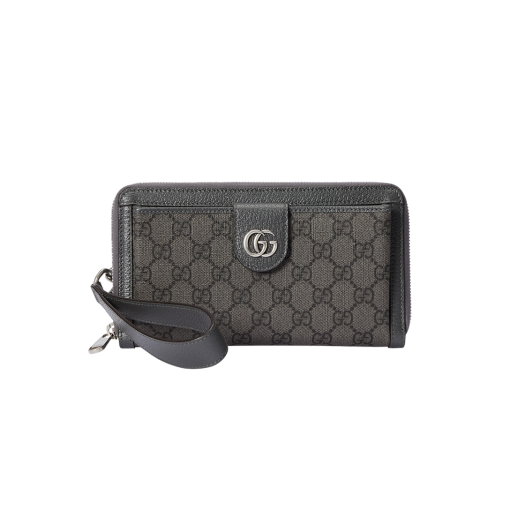 Gucci Ophidia GG Wallet Grey Black Supreme