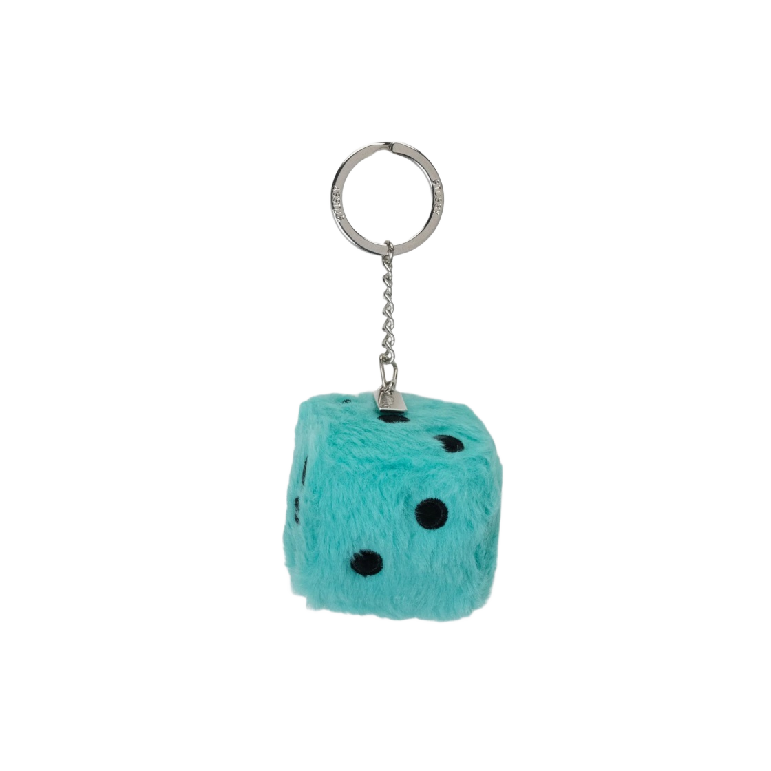 Stussy Fuzzy Dice Keychain Pink | eBay