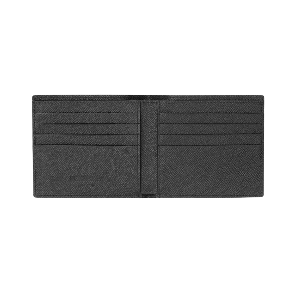 8014653 Burberry Grainy Leather International Bifold Wallet Black - #2