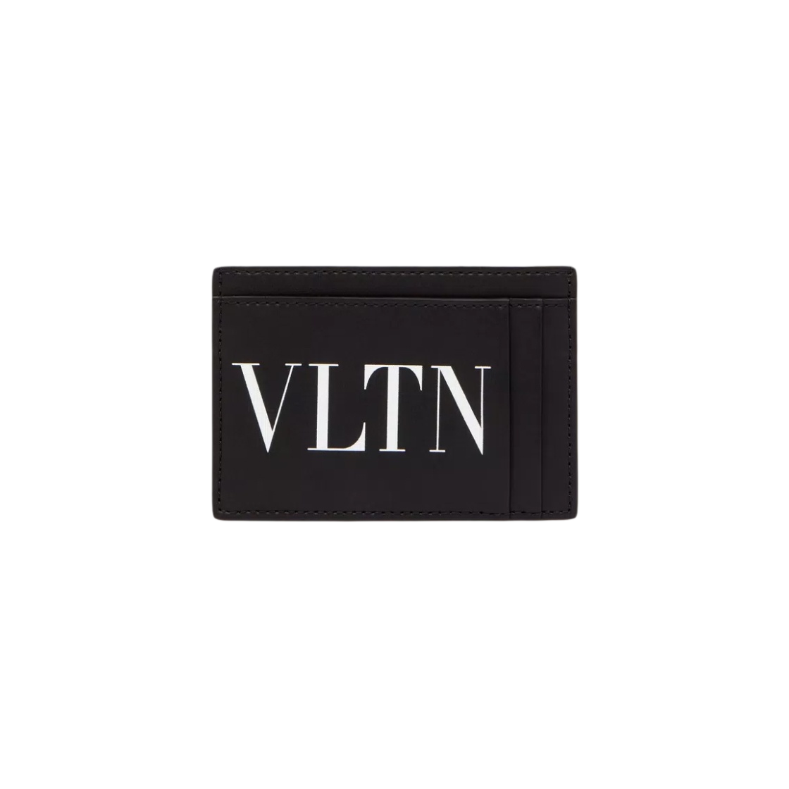 P0S38LVN0NI Valentino VLTN Card Holder Black - 대표 이미지 #1