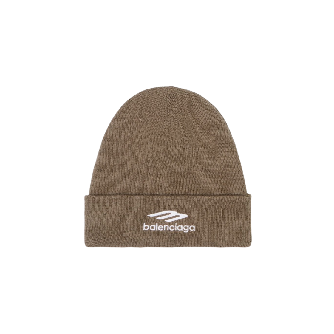 발렌시아가 3B 스포츠 아이콘 비니 브라운(Balenciaga 3B Sports Icon Beanie Brown) - 1