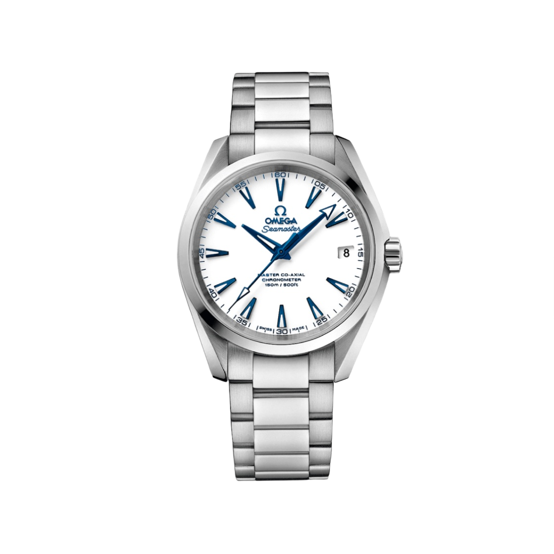 오메가 아쿠아 테라 150M 마스터 코 액시얼 크로노미터 티타늄 화이트(Omega Aqua Terra 150M Master Co Axial Chronometer Titanium White) - 1