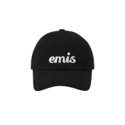 Emis Applique Ball Cap Black
