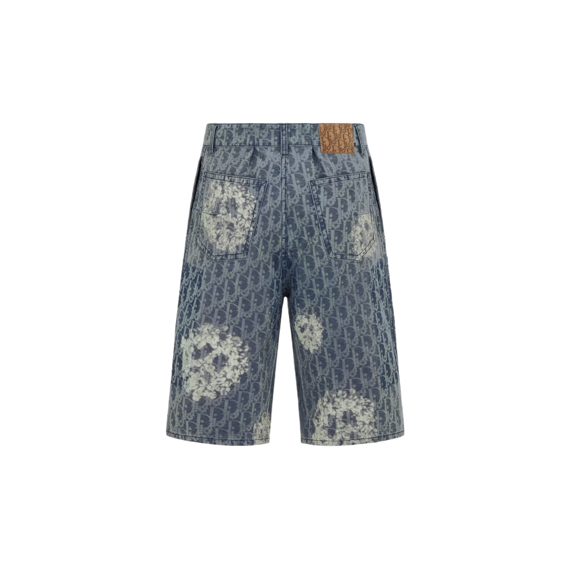 393D189BY528-C580 Dior x Denim Tears Dior Tears Bermuda Shorts Blue Cotton Denim - #2