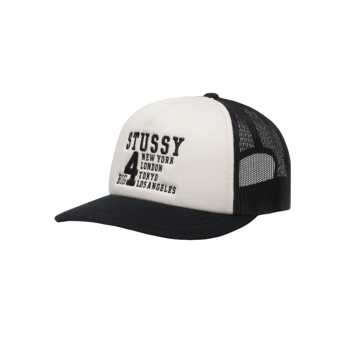 ☆24SS 最新作☆STUSSY TRUCKER BIG 4 SNAPBACK (STUSSY
