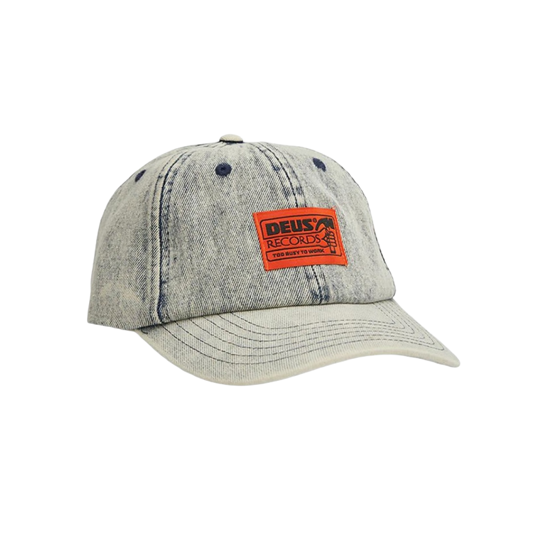 DMF237983-LBE Deus Ex Machina Ortiz Denim Cap Light Blue
