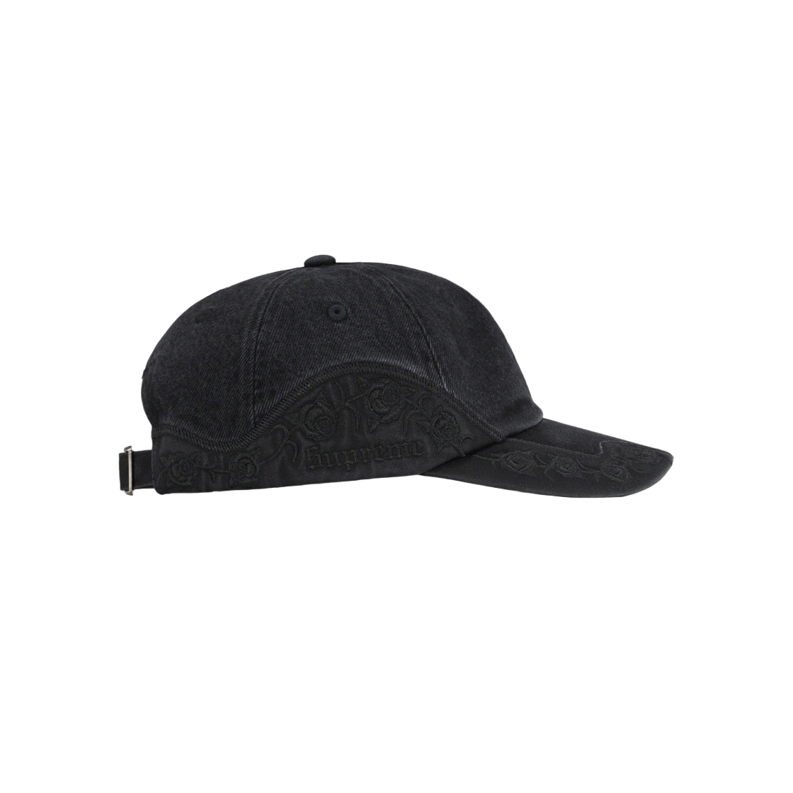 Supreme Oval 6-Panel ブラック 23ss Supreme Oval 6-Panel (SS23) - $48