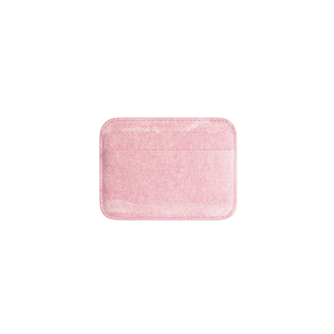 발렌시아가 캐쉬 카드 홀더 데님 프린트 핑크(Balenciaga Cash Card Holder Denim Print Pink) - 2