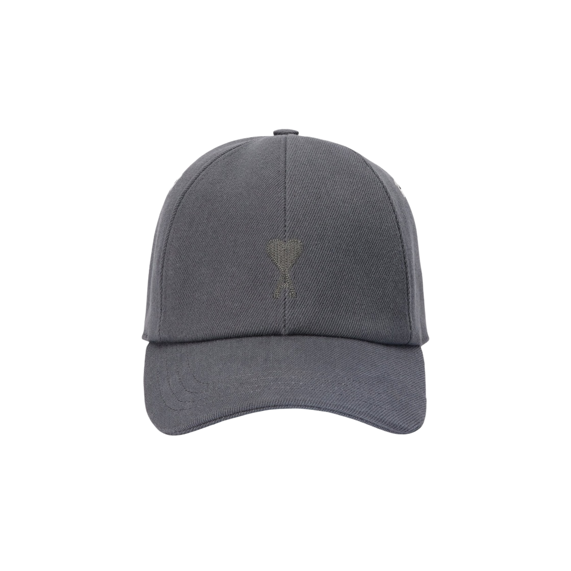 아미 토날 하트 로고 자수 캡 스톤 그레이(AMI Tonal de Coeur Embroidery Cap Stone Grey) - 1