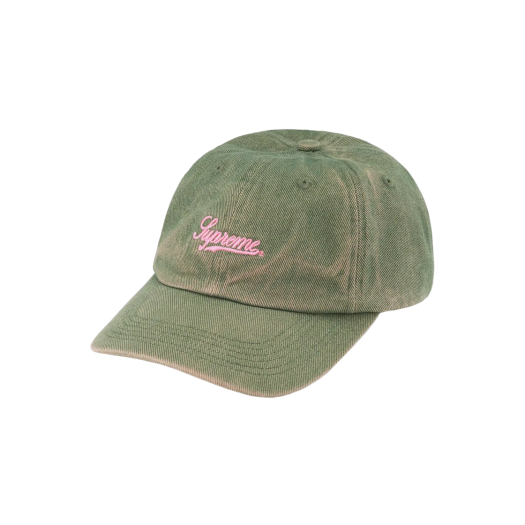 슈프림 워시드 트윌 6-패널 캡 블루 - 22SS | Supreme | KREAM