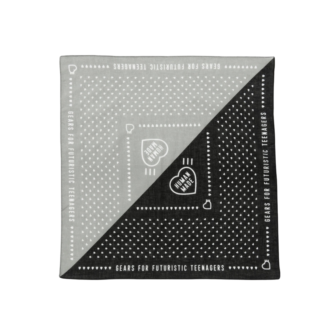휴먼 메이드 먼슬리 반다나 노벰버 그레이(Human Made Monthly Bandana November Gray) - 1