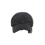 Balenciaga Heavy Piercing Cap Faded Black