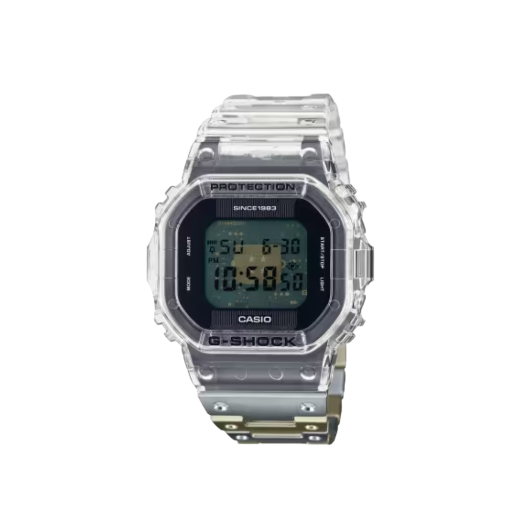 Casio G-Shock 40th Anniversary Clear Remix 5600 Series DWE-5640RX-7 Clear