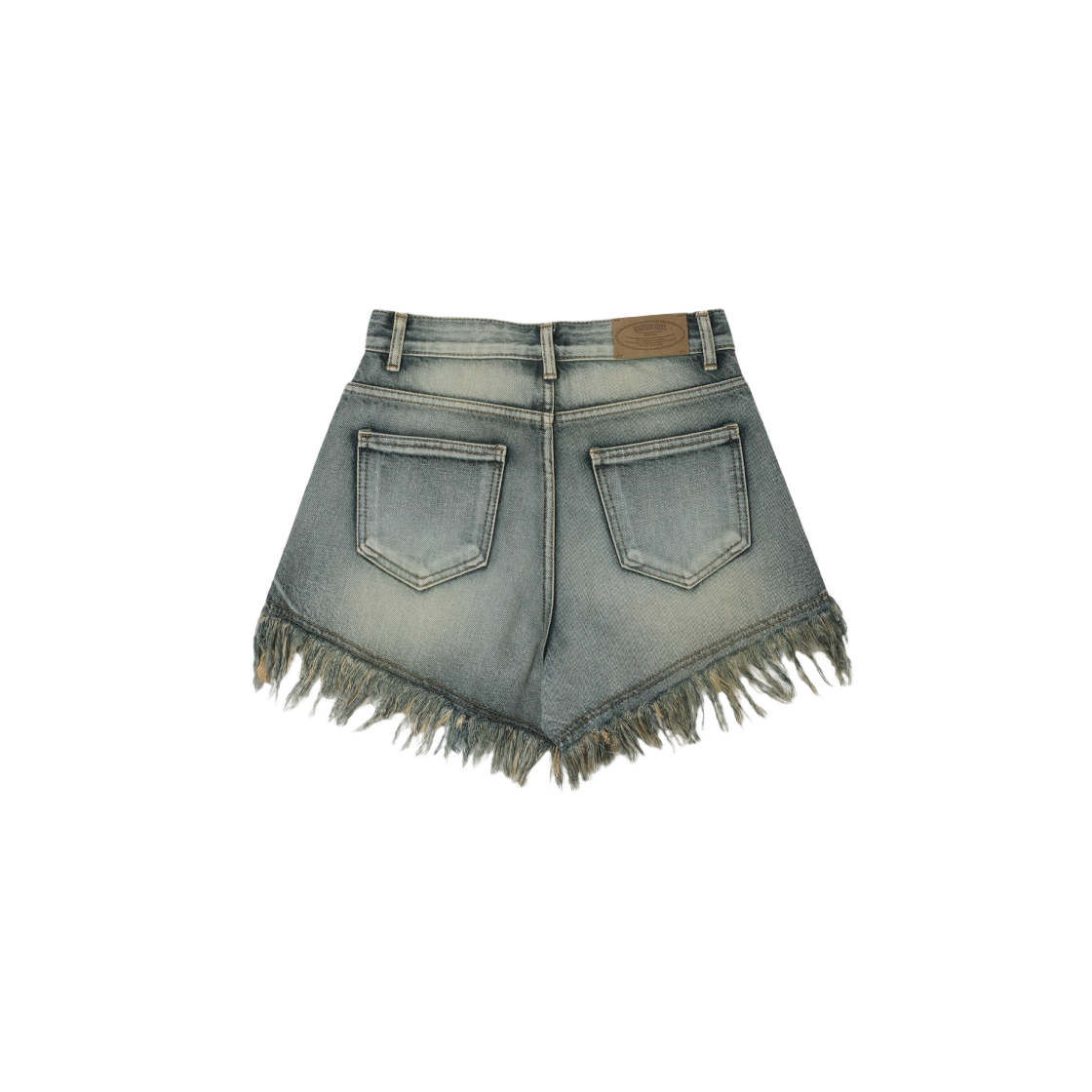 bohemian seoul Damage Washig Shorts ボヘムソ W) 보헤미안 서울 데미지 워싱 쇼츠 블루 (23년 버전