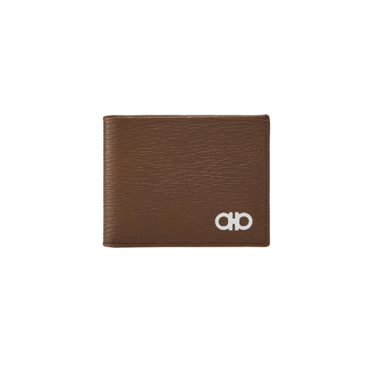 Ferragamo Gancini Wallet Brown Black