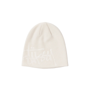 Stussy Debossed Stock Logo Beanie Bone