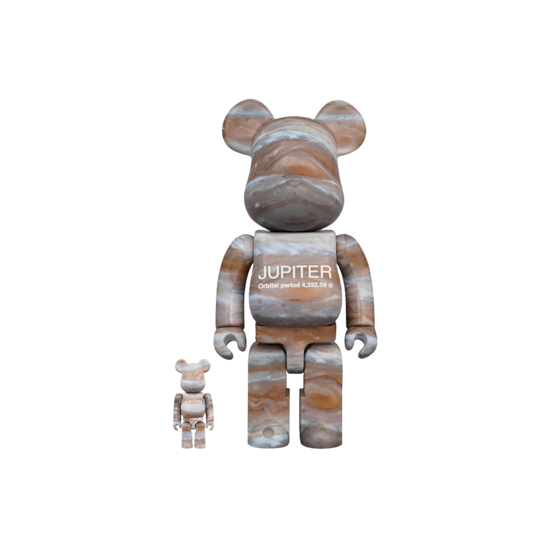 - Bearbrick Jupiter 100% & 400% Set - 대표 이미지 #1