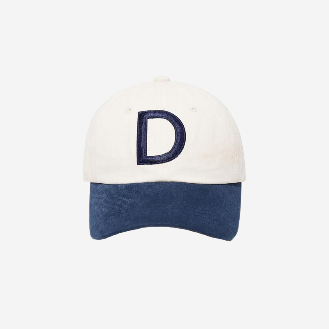 - Deinet D Color Block Cap in Ivory