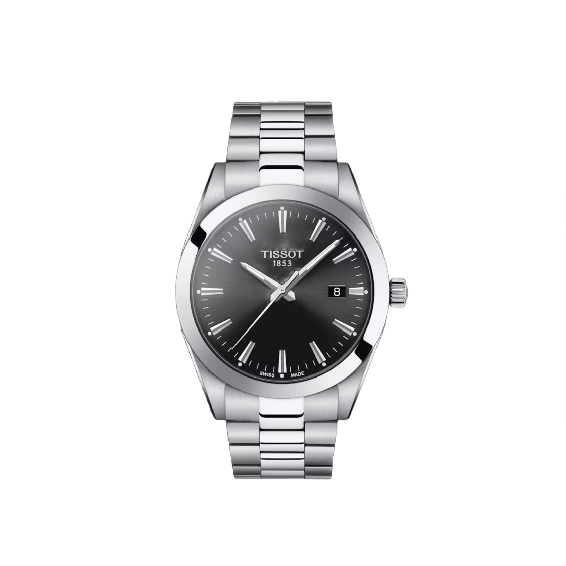 티쏘 젠틀맨 40mm 쿼츠 스틸 블랙(Tissot Gentleman 40mm Quartz Steel Black)