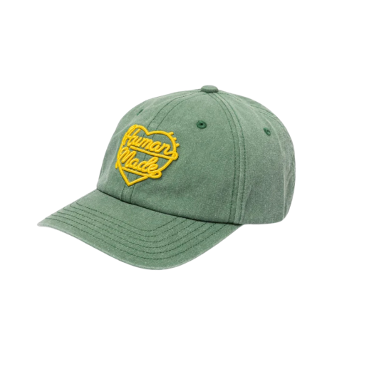 Human Made 6 Panel Cap #1 Green