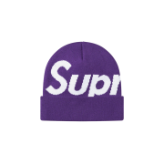 Supreme Big Logo Beanie Purple - 20FW