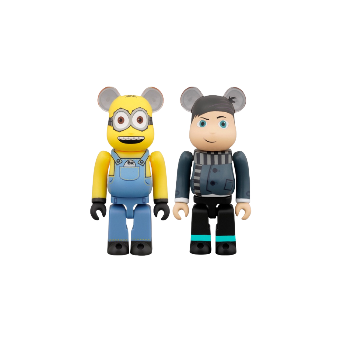 베어브릭 오토 & 영 그루 2 팩 100%(Bearbrick Otto & Young Gru 2 Pack 100%) - 1