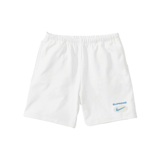 Supreme x Nike Jewel Sweatshorts White - 20FW