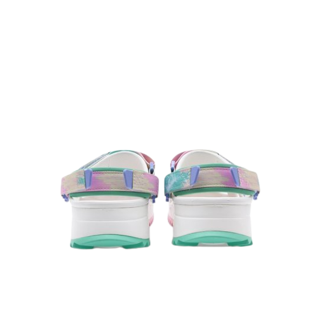 크록스 하이커 옴브레 클로그 화이트 멀티(Crocs Hiker Ombre Clog White Multi) - 3