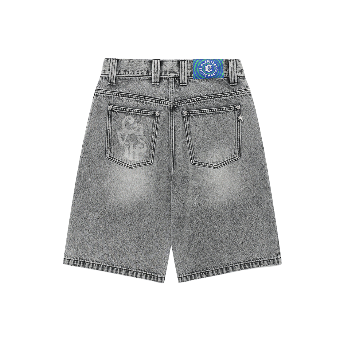 CAVISH ♥ OVERDYED DENIM SHORTS / 追跡付 카비시 오버다이드 데님 쇼츠 그레이 | CAVISH | KREAM