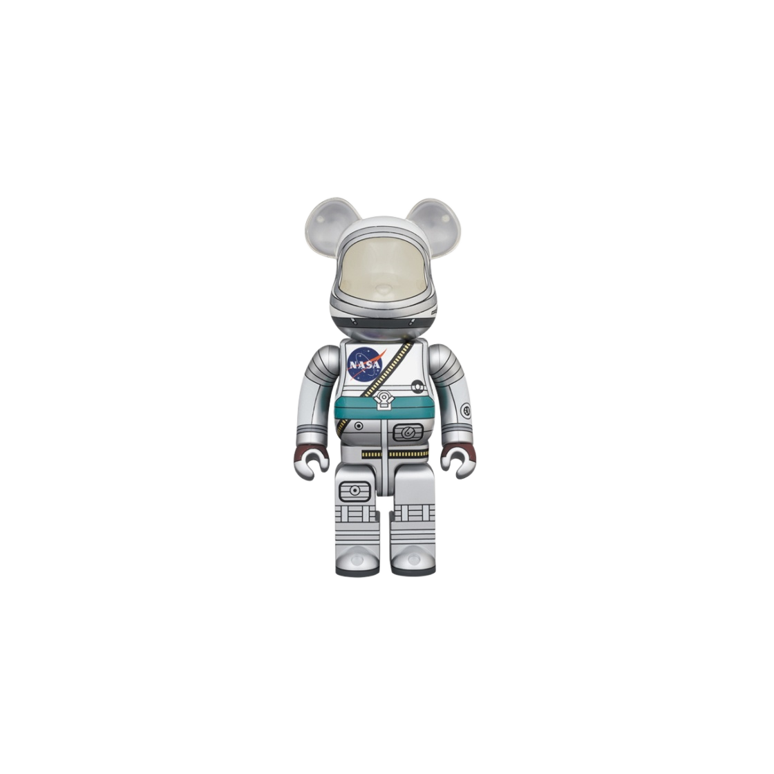 - Bearbrick Project Mercury Astronaut 100% & 400% Set - #3