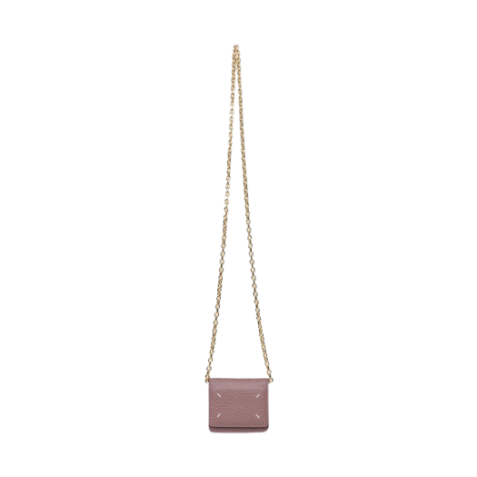 Maison Margiela Four Stitches Chain Wallet Pink