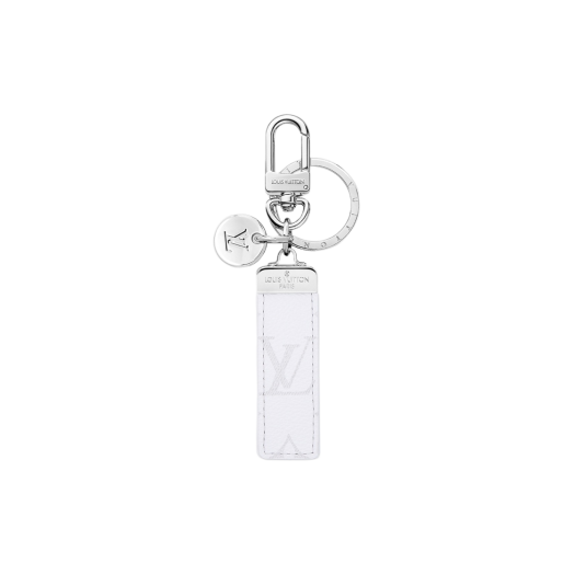 Louis Vuitton Neo LV Club Bag Charm and Key Holder Antarctica White