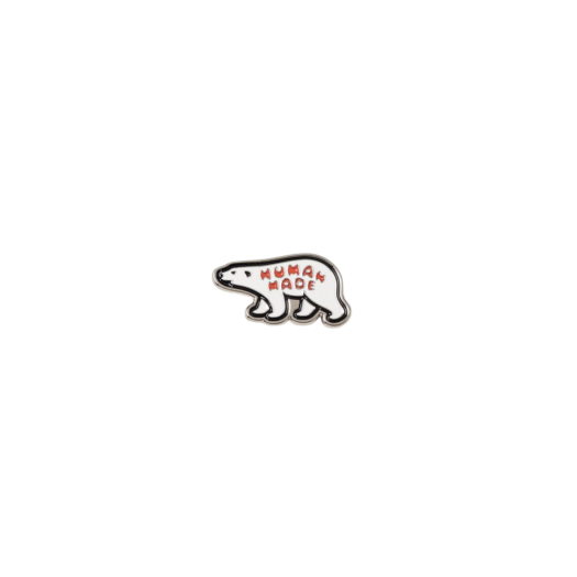Human Made Animal Pin #2 White