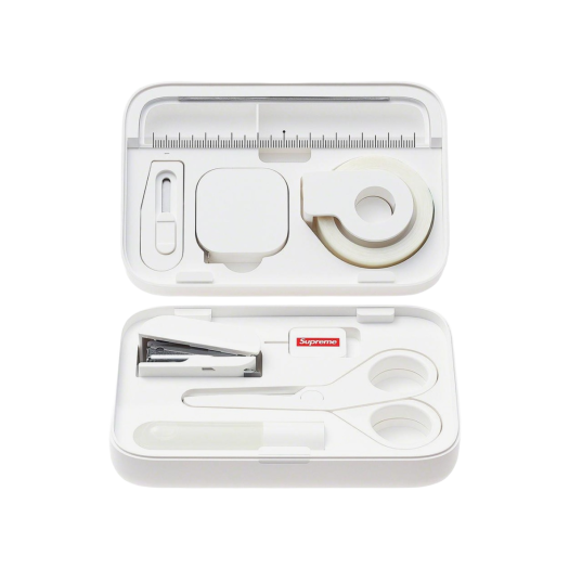 Supreme x Team-Demi Stationary Set White - 21FW