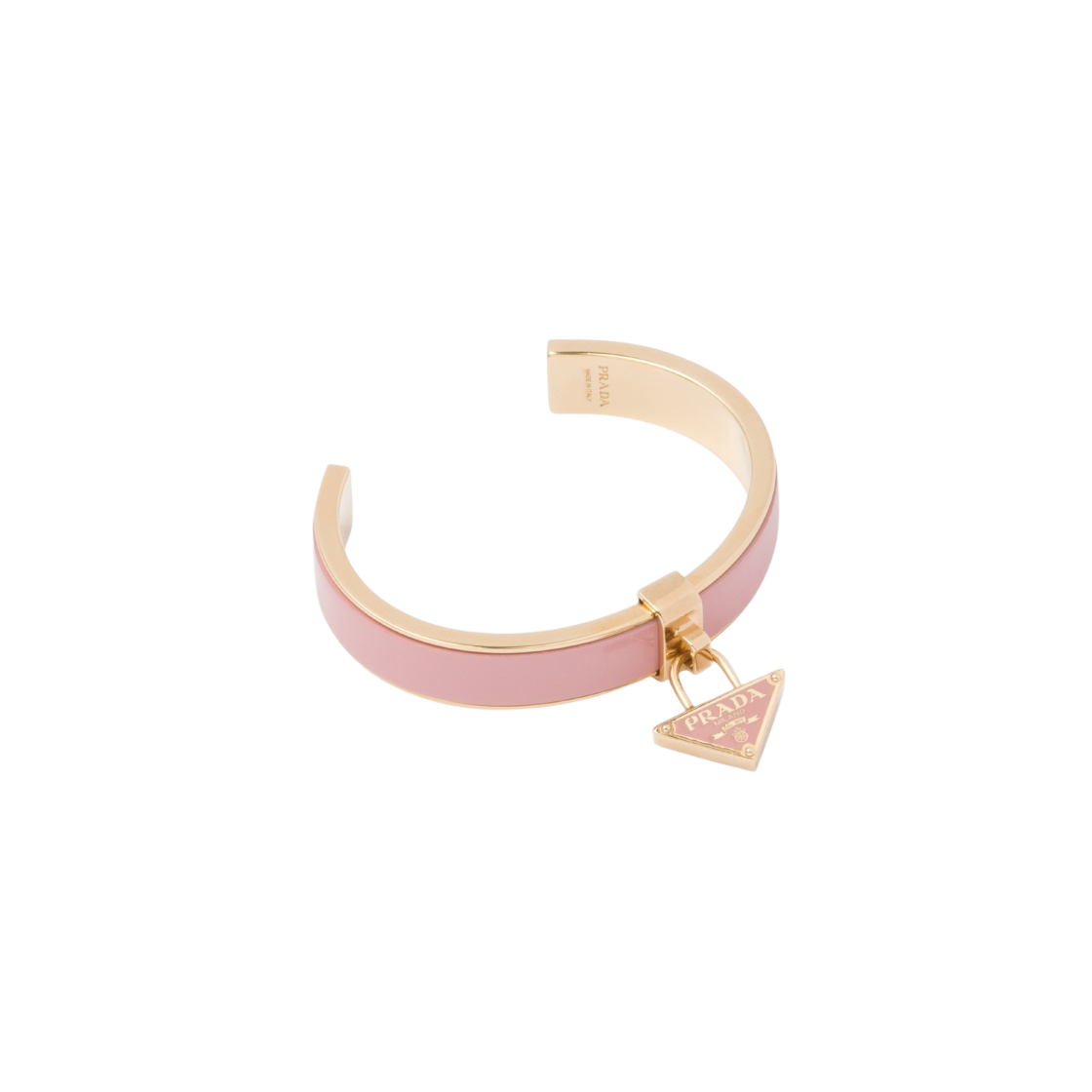 (W) 프라다 메탈 브레이슬릿 앨러배스터 골드((W) Prada Metal Bracelet Alabaster Gold) - 1