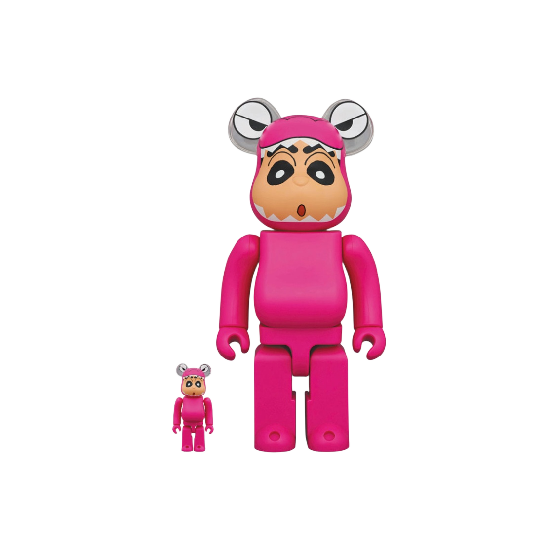 - Bearbrick Crayon Shin-chan Crocodile Mountain Shin-chan 2021 Ver. 100% & 400% Set - 대표 이미지 #1