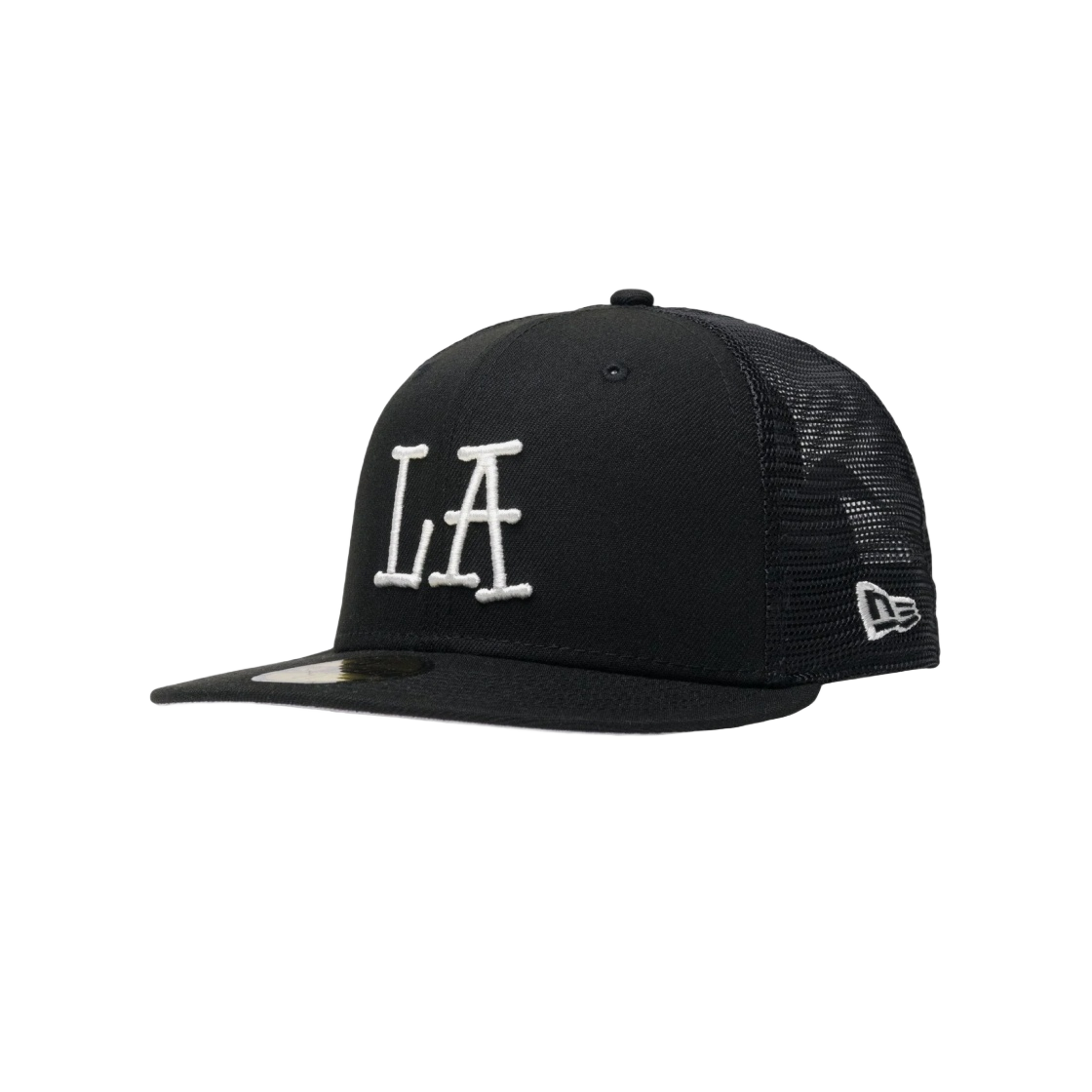 스투시 LA 메쉬 백 뉴에라 캡 블랙 | Stussy | KREAM