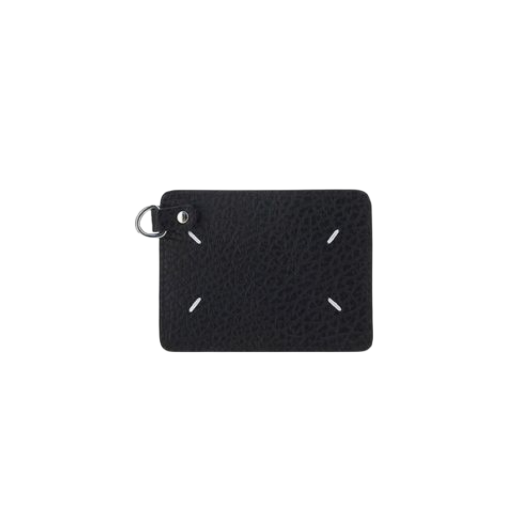 Maison Margiela Numbers Logo Keyring Card Holder Black
