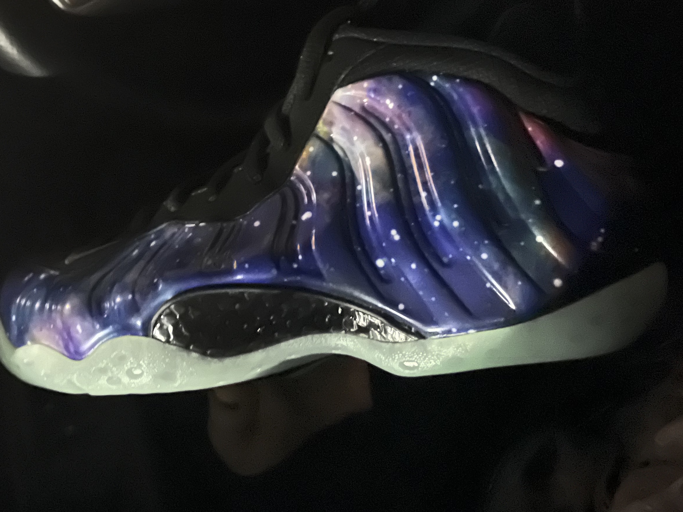 Nike Air Foamposite One Galaxy 착용 스타일 - 1