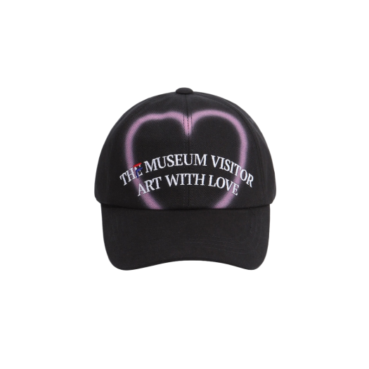 ★THE MUSEUM VISITOR★ ART DANCE LOGO BALLCAP RED 11355 THE MUSEUM VISITOR]☆ART & DANCE LOGO BALLCAP
