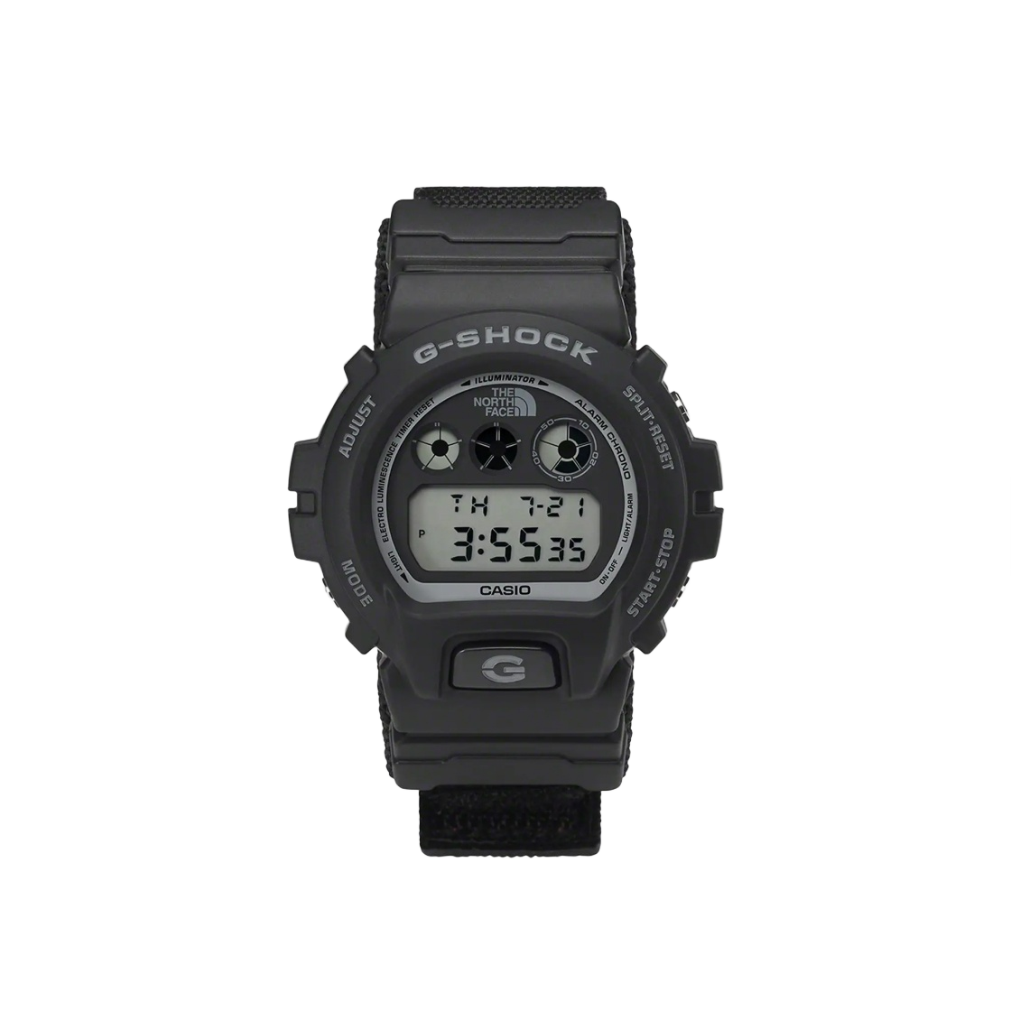 카시오 지샥 x 슈프림 x 노스페이스 DW-6900 블랙(Casio G-Shock x Supreme x The North Face DW-6900 Black)
