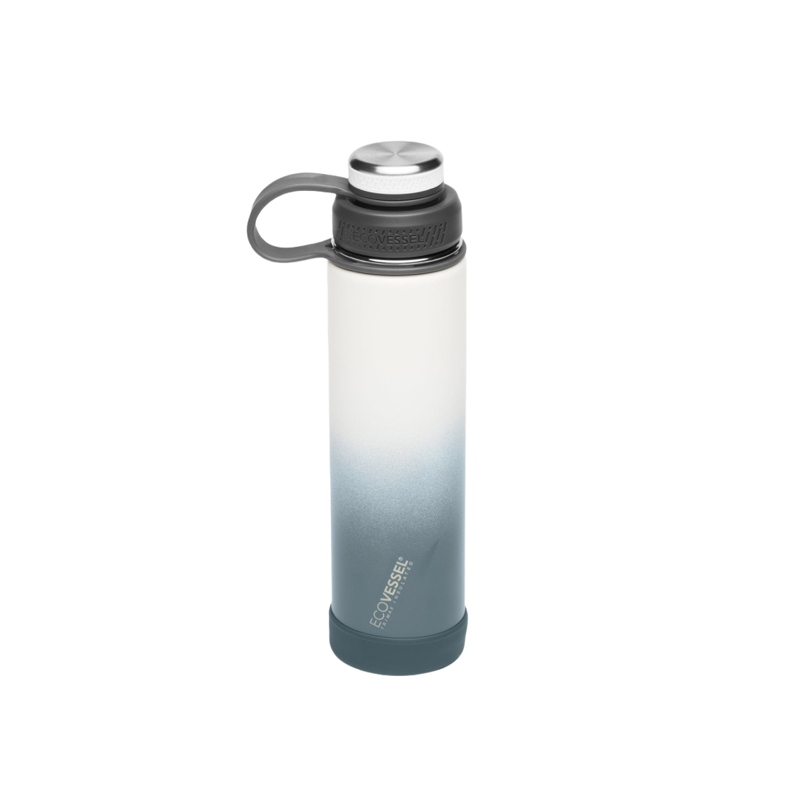 에코베슬 더 볼더 24온즈 스크류 탑 스트레이너 텀블러 709ml 윈터 스톰(Ecovessel The Boulder 24 oz. Screw Top Strainer Tumbler 709ml Winter Storm)