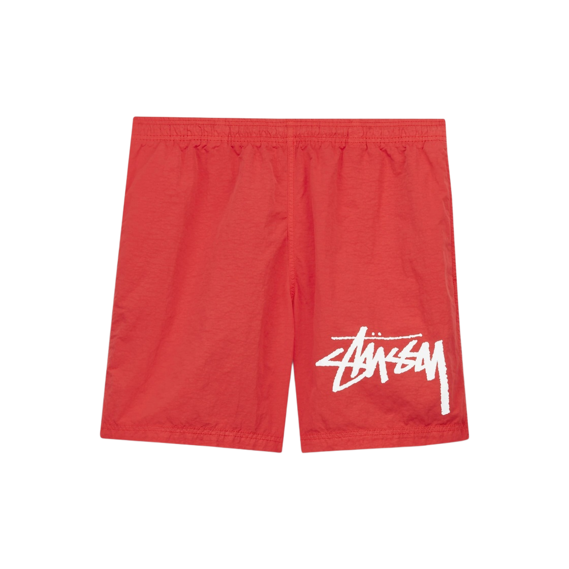 CT4315-634 Nike x Stussy Water Shorts Habanero Red - 대표 이미지 #1