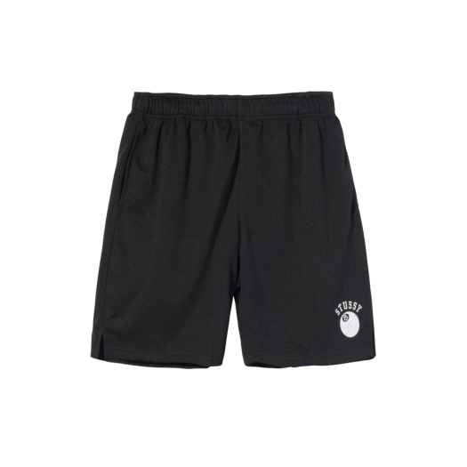 Stussy 8 Ball Mesh Shorts Black