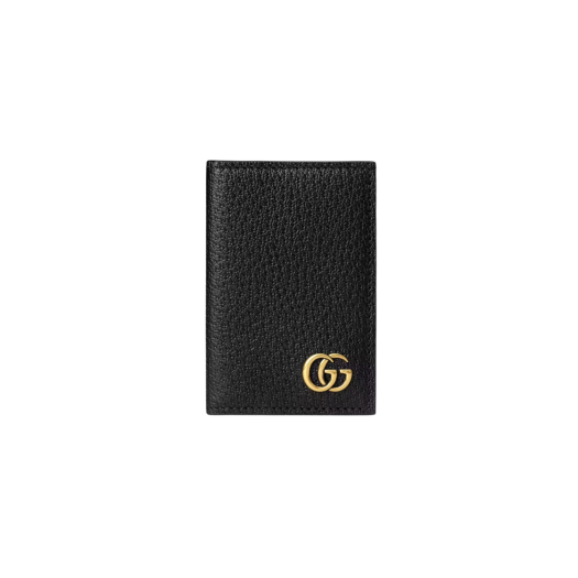 Gucci GG Marmont Leather Card Case Black