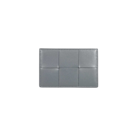 Bottega Veneta Credit Card Case Calfskin Thunder