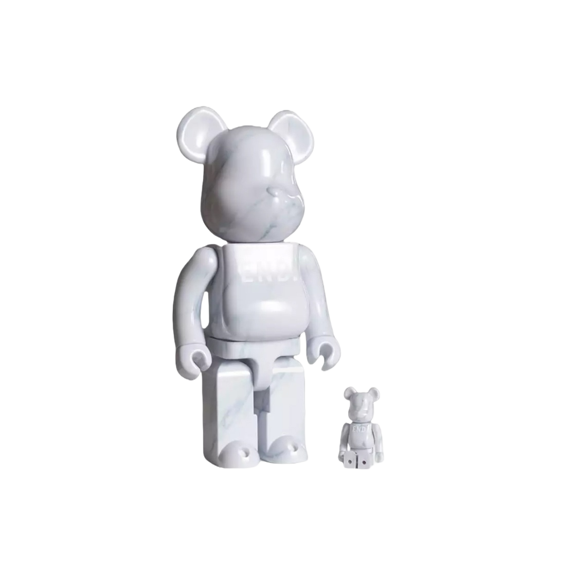 - Bearbrick x END. Carrera 100% & 400% Set